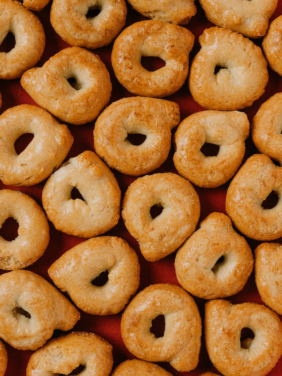 A bunch of donuts that are sitting on a table